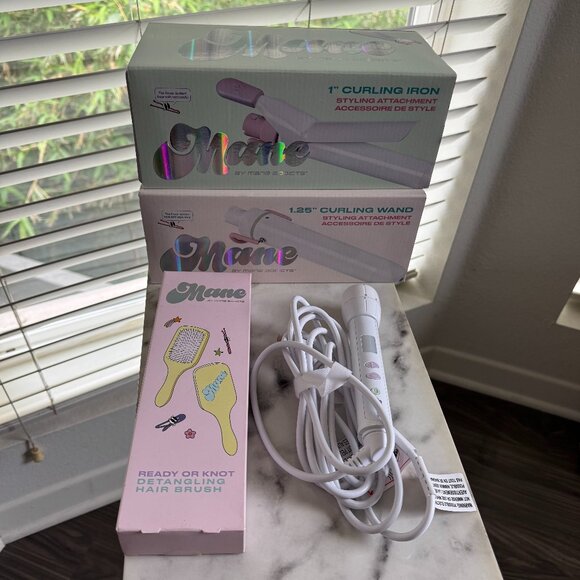 Mane by Mane Addicts Curling Iron & Wand Bundle | Jen Atkin | $175 retail value - Picture 1 of 1